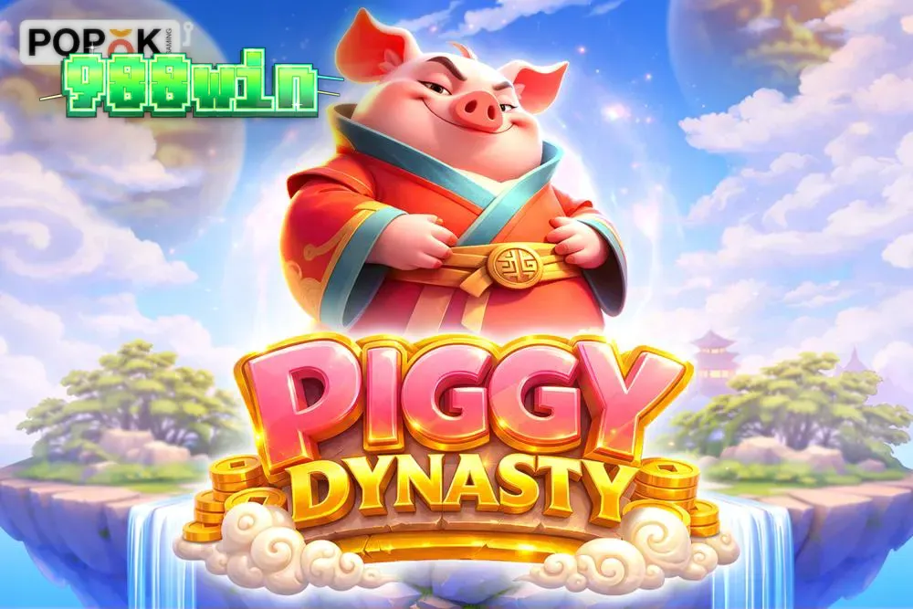 Piggy Dynasty سلاٹ کا ایک منظر جس میں ایشیائی تھیم اور ملٹی پلائر ریل دکھائی گئی ہے۔